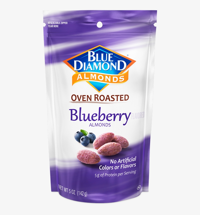 Blueberry - Blueberries And Almonds, transparent png #983848