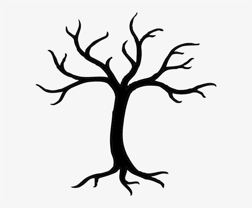 Spooky Clipart Spooky Forest Bare Tree Clip Art Free Transparent Png Download Pngkey