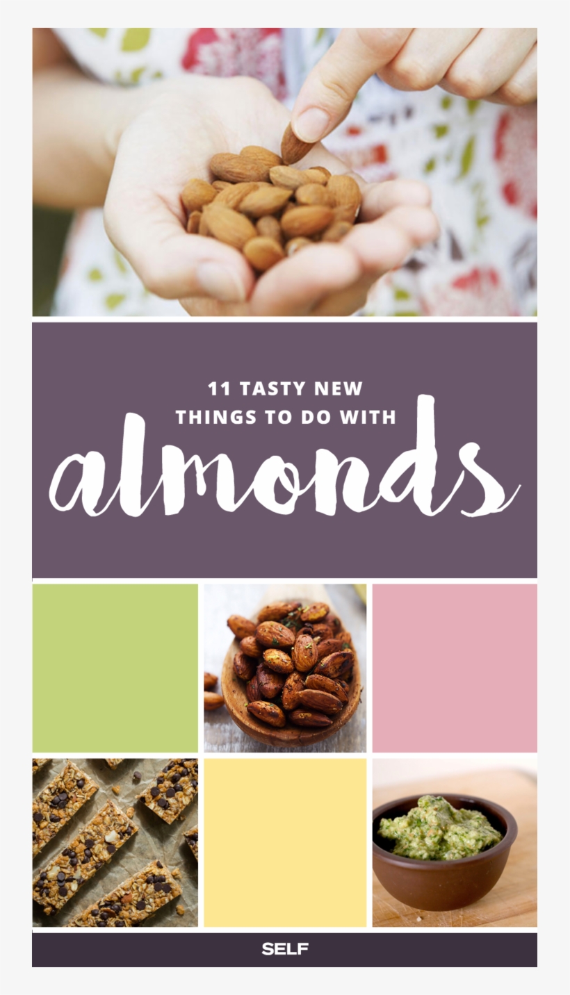 11 Tasty New Things To Do With Almonds - Words, transparent png #984459