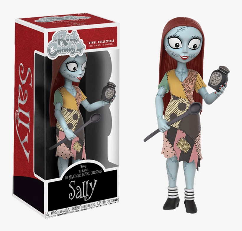 The Nightmare Before Christmas - Nightmare Before Christmas Sally Rock Candy Vinyl Figure, transparent png #984573