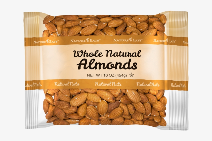 Almonds Whole Natural - Heb Honey Toasted Pecans, transparent png #984824