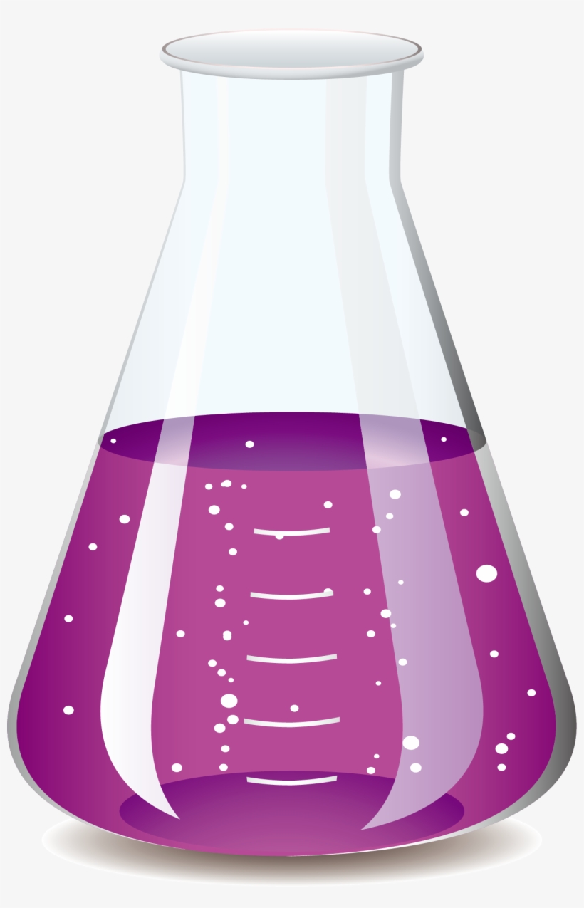 Science Flask Png Banner Transparent - Poción Rosa, transparent png #984902