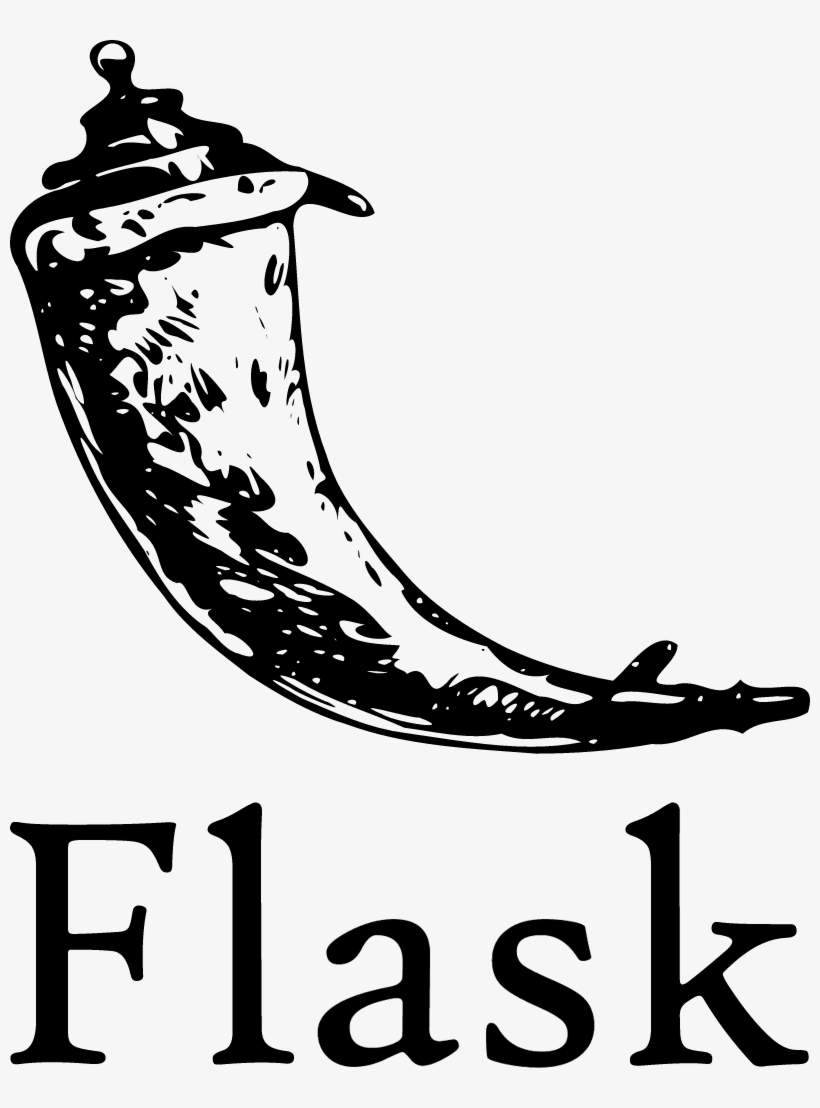 Flask Logo - Flask Python Icon, transparent png #985032