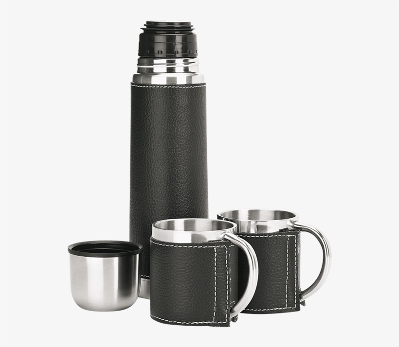 500ml Steel Flask And Mug Set Bw0014 - Mug, transparent png #985222