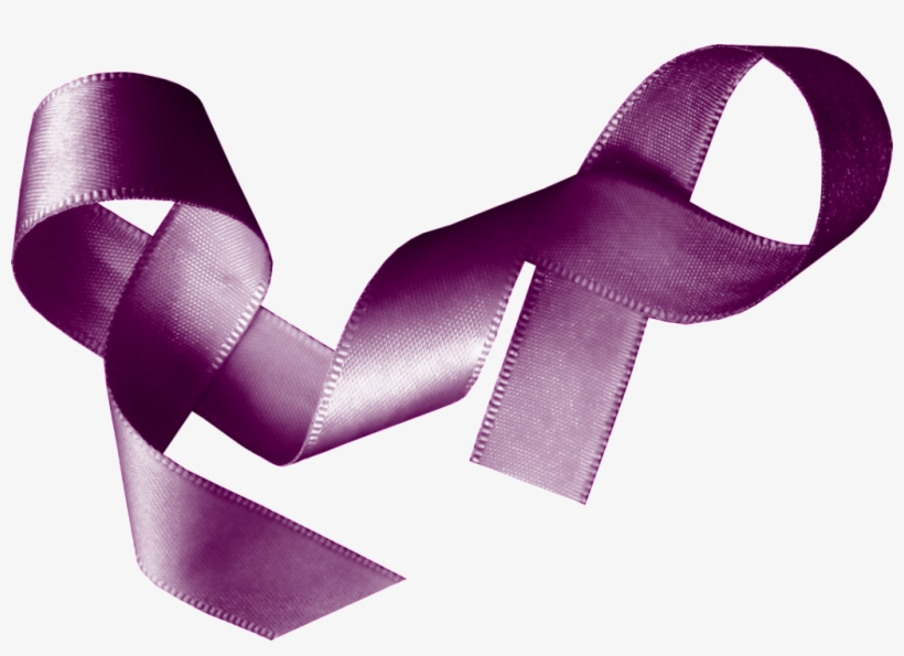 Purple Awareness Ribbon Png - Ribbon, transparent png #985446