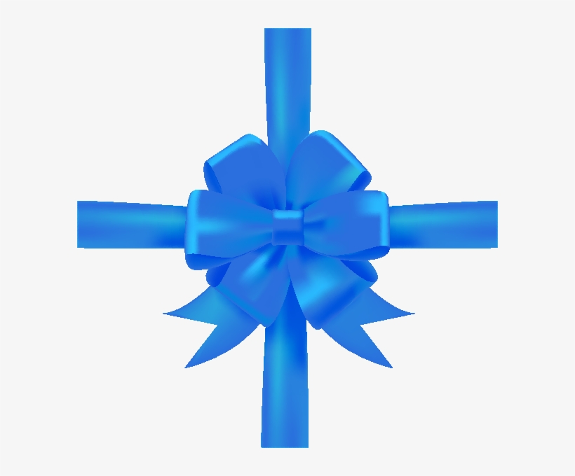 Blue And Purple Ribbon - Vector Graphics, transparent png #985511