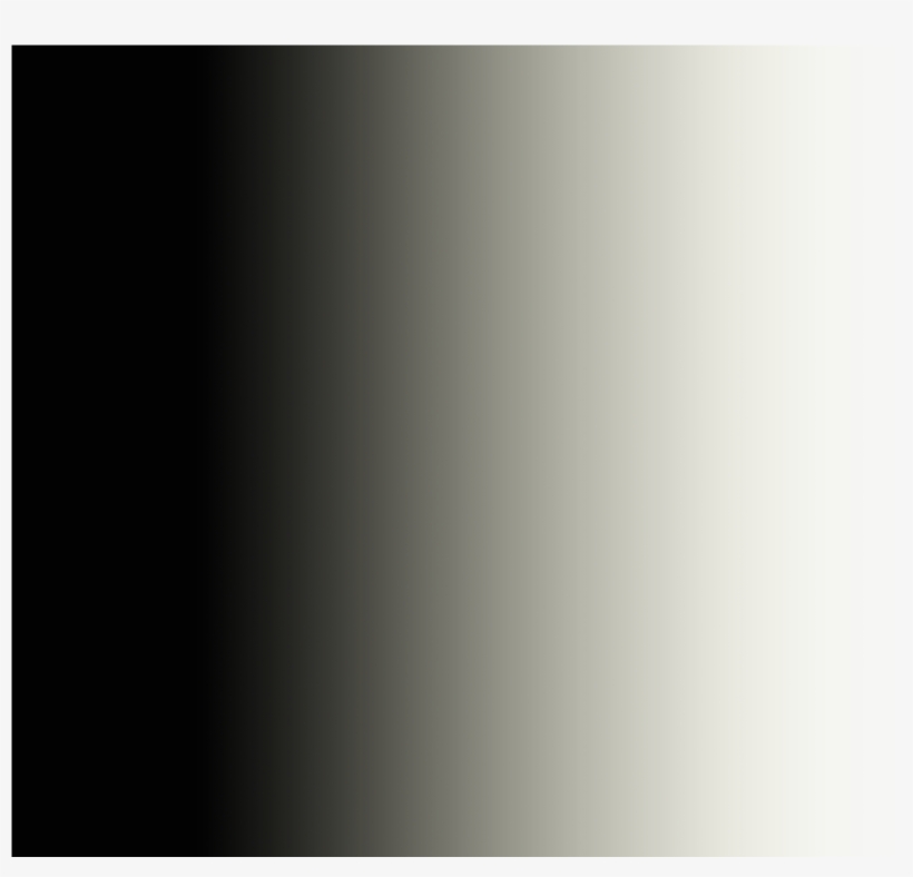 Color Gradient Png - Fade From Black To White - Free Transparent PNG