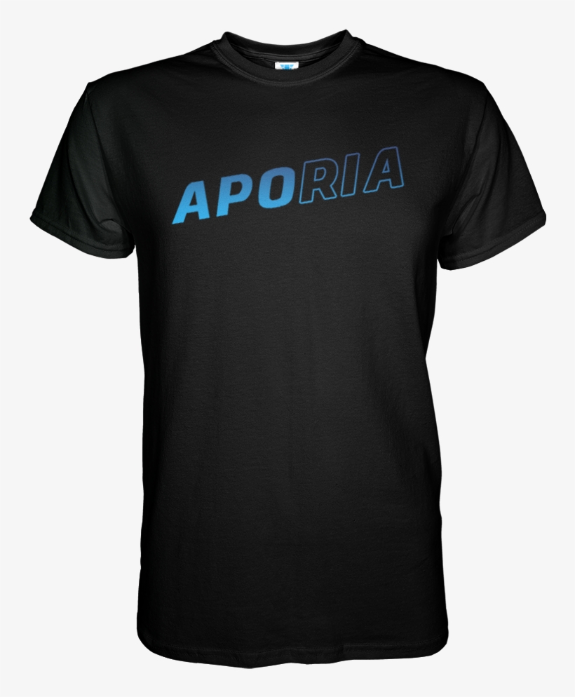 Aporia Black Gradient - Shirt, transparent png #985989