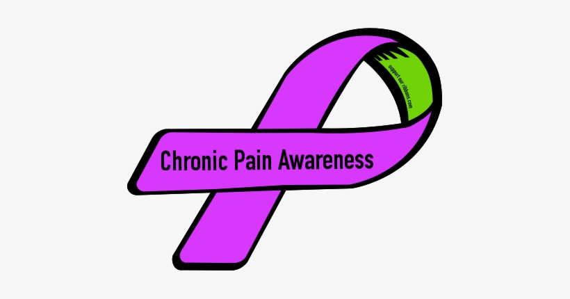 [an X] This Will Be The International Chronic Illness - Green Chronic Pain Awareness Ribbon, transparent png #986311