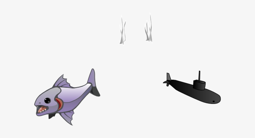 How To Set Use Prehistoric Looking Fish With Submarine, transparent png #986500