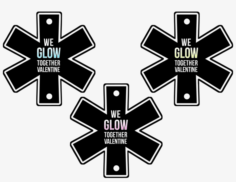 Glow Stick Valentines Supplies - Star Of Life, transparent png #986624
