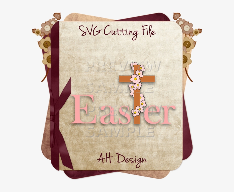 Easter Cross Svg Dxf Eps Png Cutting File - Allstar Baseball Mom Svg, transparent png #986757