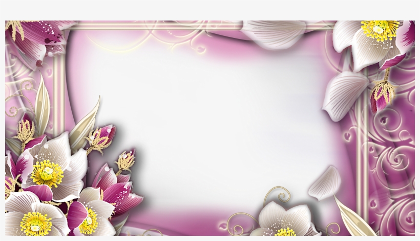 Http - //syedimranrocks - Blogspot - Com Toolbar Creator - Flower Frames For Photoshop, transparent png #987013