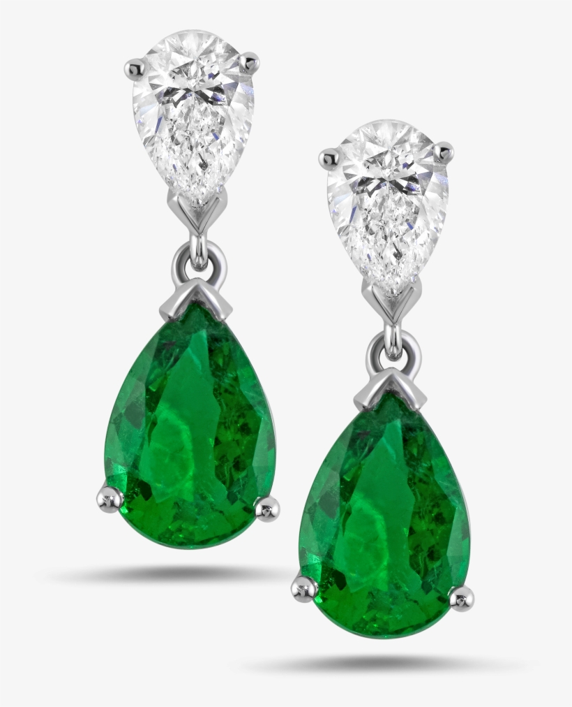 Emerald Earrings, transparent png #987336