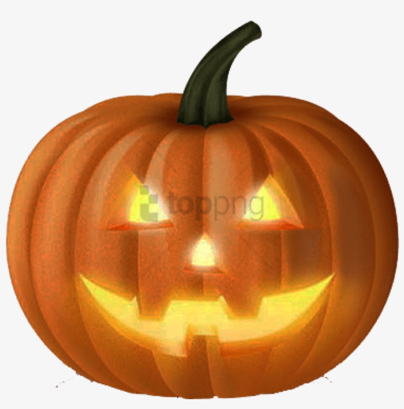 Halloween Pumpkin Png High-quality Image - Halloween Pumpkin Transparent Background, transparent png #987386