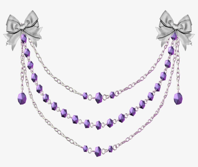 Mq Purple Bow Bows Pearl Pearls Decorate - Portmeirion, transparent png #987512