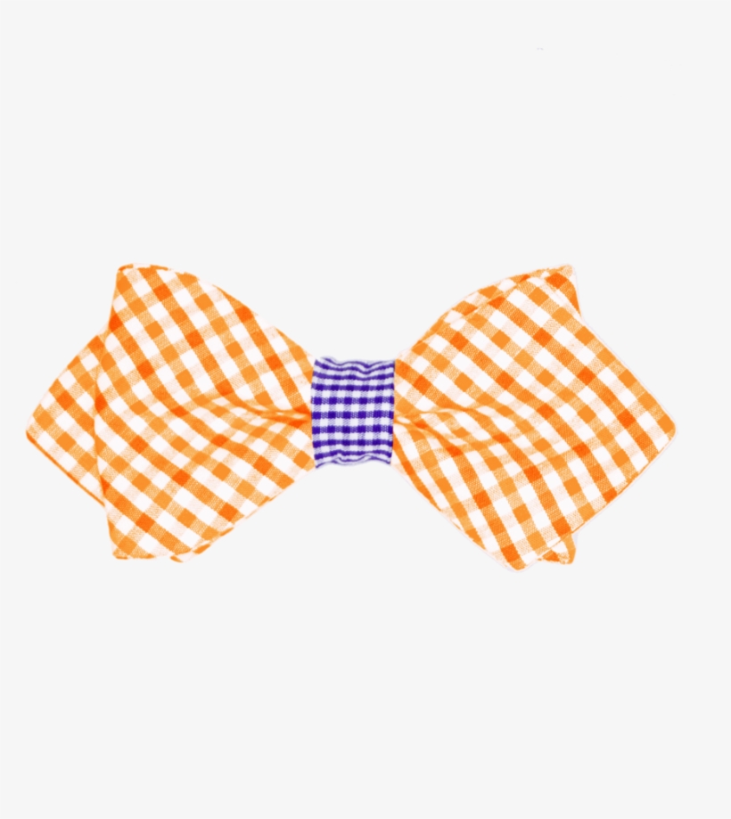 Boy's Orange & Purple Bow Tie - Green Bow Tie, transparent png #987534