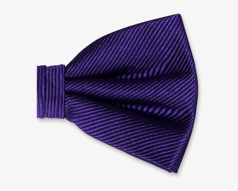 Purple Bow Tie - Silk, transparent png #987644