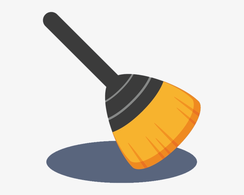Broom - 扫把 矢量, transparent png #987820