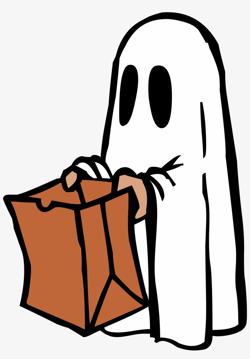 Image Library Download This Ghost Clip Art Is In The - Ghost Trick Or Treating, transparent png #987943