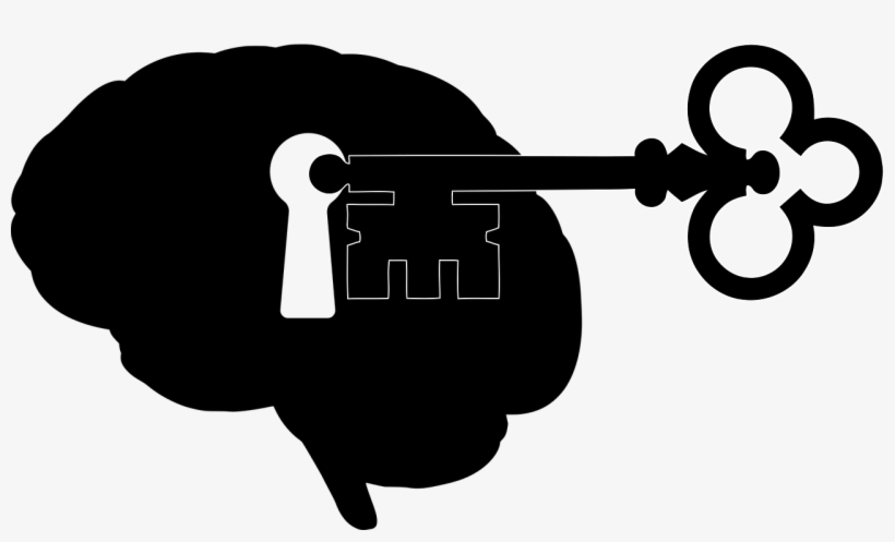 Brain Clipart Pdf - Skeleton Keys Ornament (oval), transparent png #987967