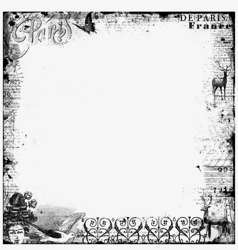 Vintage Frame Png Background - Transparent Background Frames Png, transparent png #988036