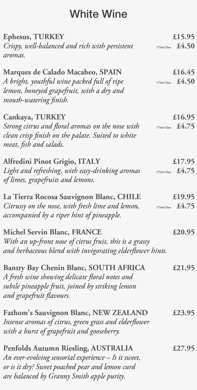 Wine List - Document, transparent png #988216