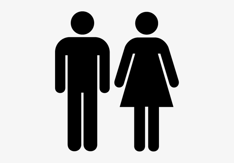 Gender Roles - Female Toilet Sign, transparent png #988265