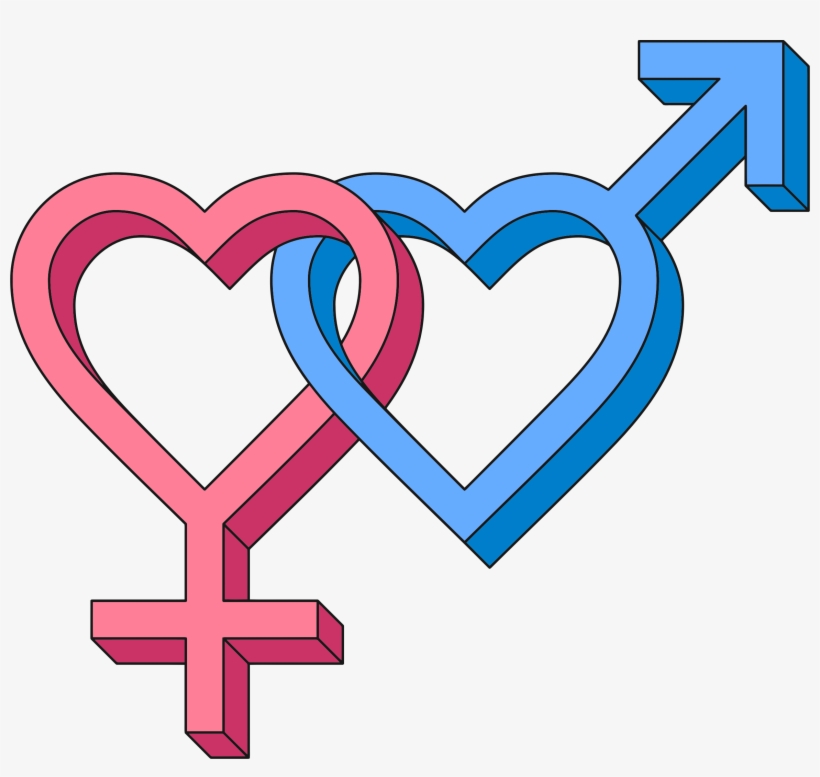 Gender Png Clipart - Heterosexual Symbol, transparent png #988290