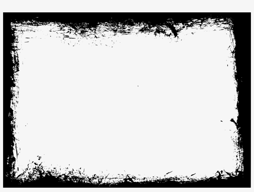 Rectangle Frame Png - Monochrome - Free Transparent PNG Download - PNGkey