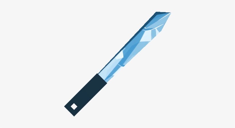 Ice Crystal Machete - Yellow, transparent png #988590