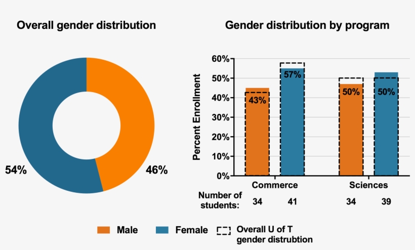 Gender-distribution - Toronto, transparent png #988670