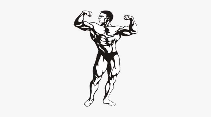 Did You Enjoy This Post Why Not Leave A Comment Below - Bodybuilder Png Image Black And White, transparent png #988692