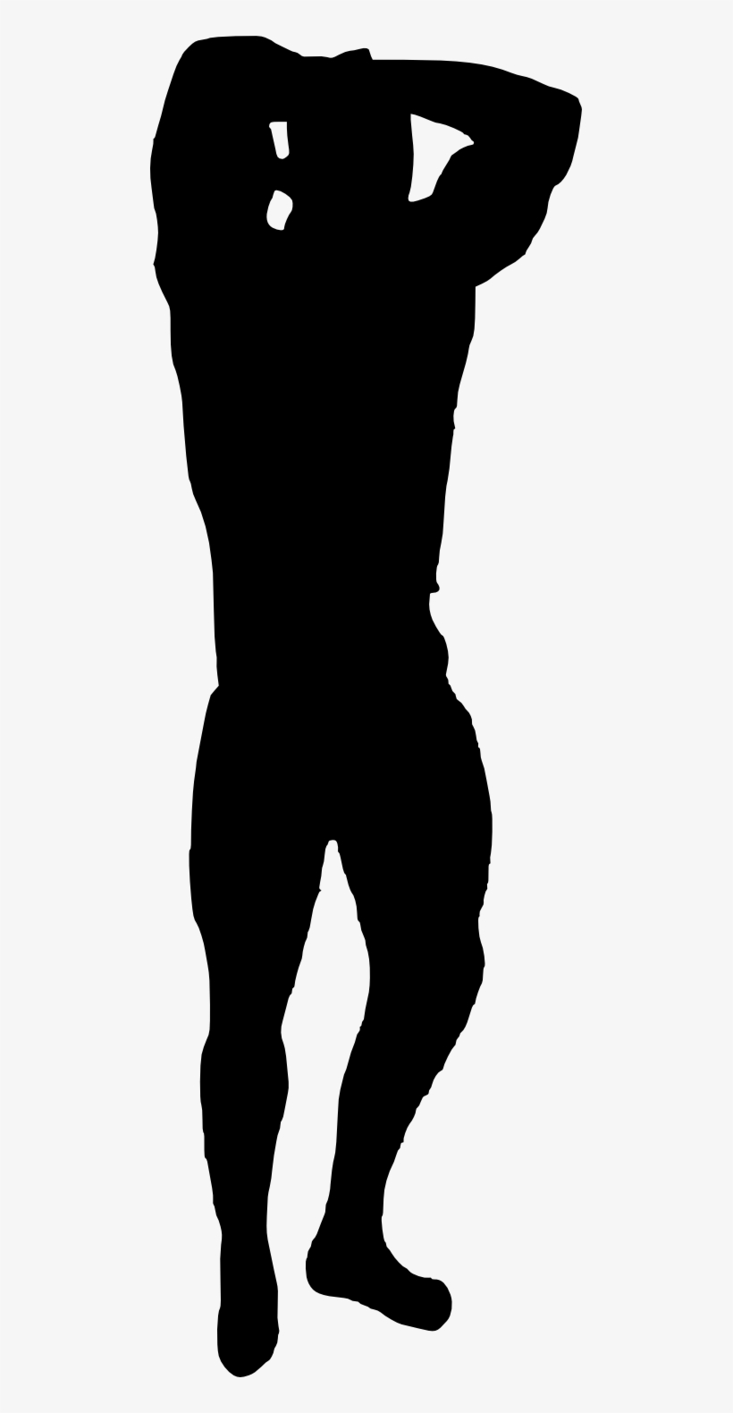 Free Png Muscle Man Bodybuilder Silhouette Png Images - Silhouette Bodybuilder Transparent, transparent png #988778
