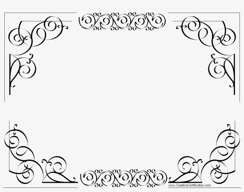 Sample Border For Certificates, transparent png #989214