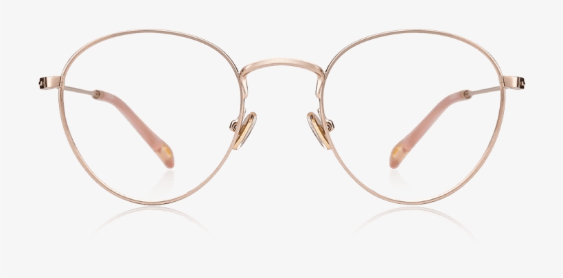 Vintage Rose Gold Eyeglasses, transparent png #989402