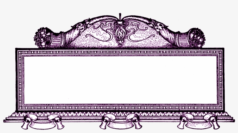 Vintage Digital Stamps Stamp Ornate Frame - Vintage Stampspng, transparent png #989403