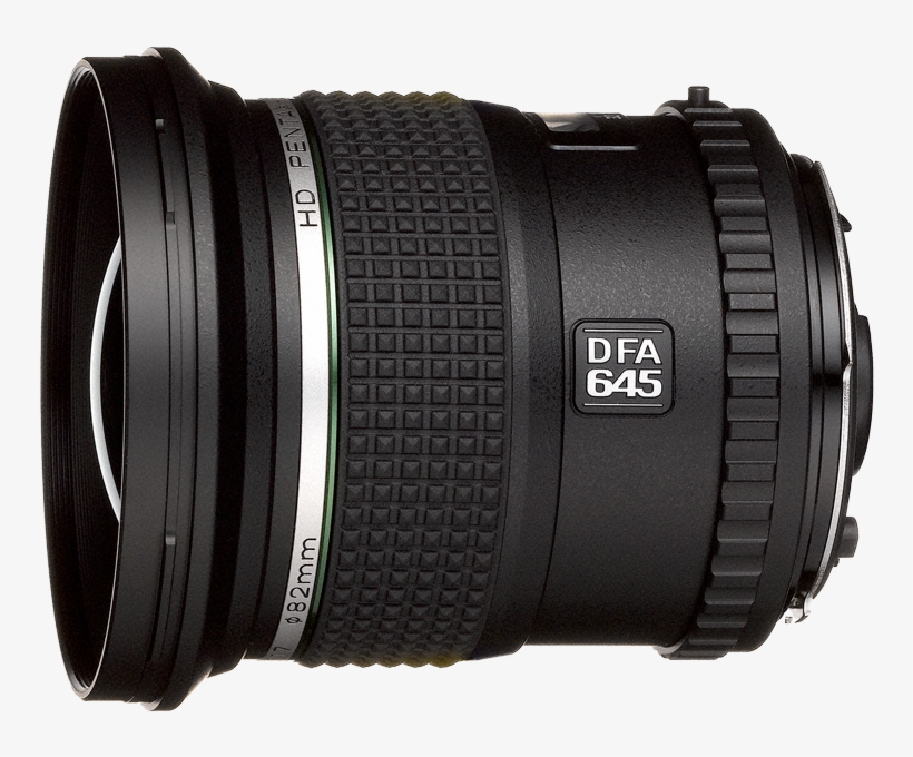 Ricoh Introduces Designed For Digital Hd Pentax D Fa645 - Pentax Hd D-fa 645 35mm F/3.5 Al [if] Lens, transparent png #989454