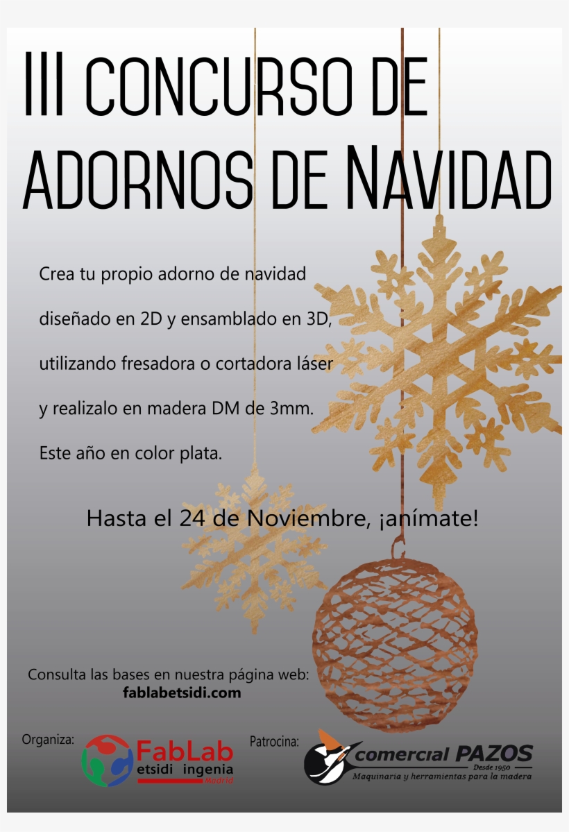 Por Ello, Hoy Publicamos El Iii Concurso De Adornos - Design, transparent png #989502