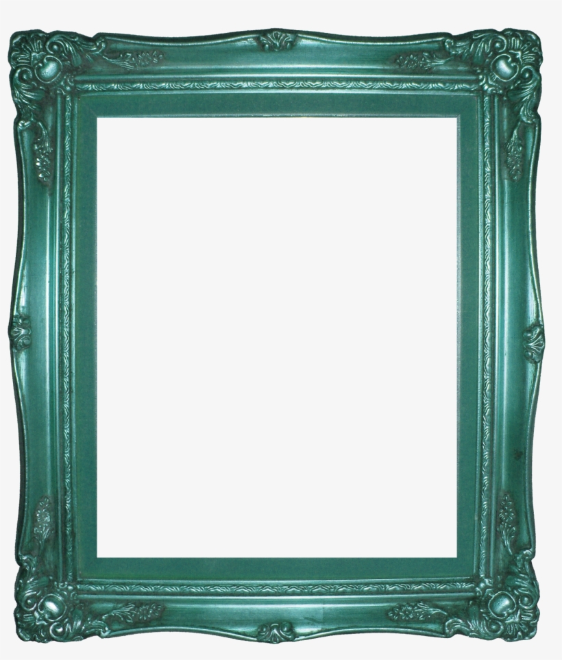 Lots Of Awesome Vintage Ornate Frames Right Click And - Green Vintage Frame Png, transparent png #989730