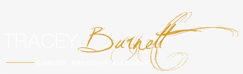 Tracey Burnett Linkedin Marketing Alchemist Logo - Calligraphy, transparent png #9800098