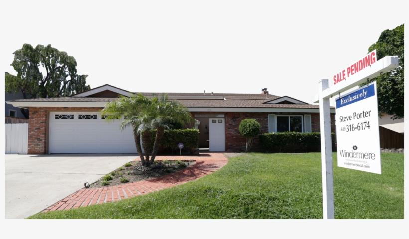 Us Pending Home Sales Slip - House For Sale In San Diego, transparent png #9800100