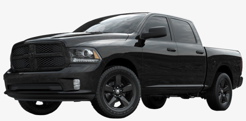 Big Trucks To Small - 2017 Dodge Ram Black Express, transparent png #9800153