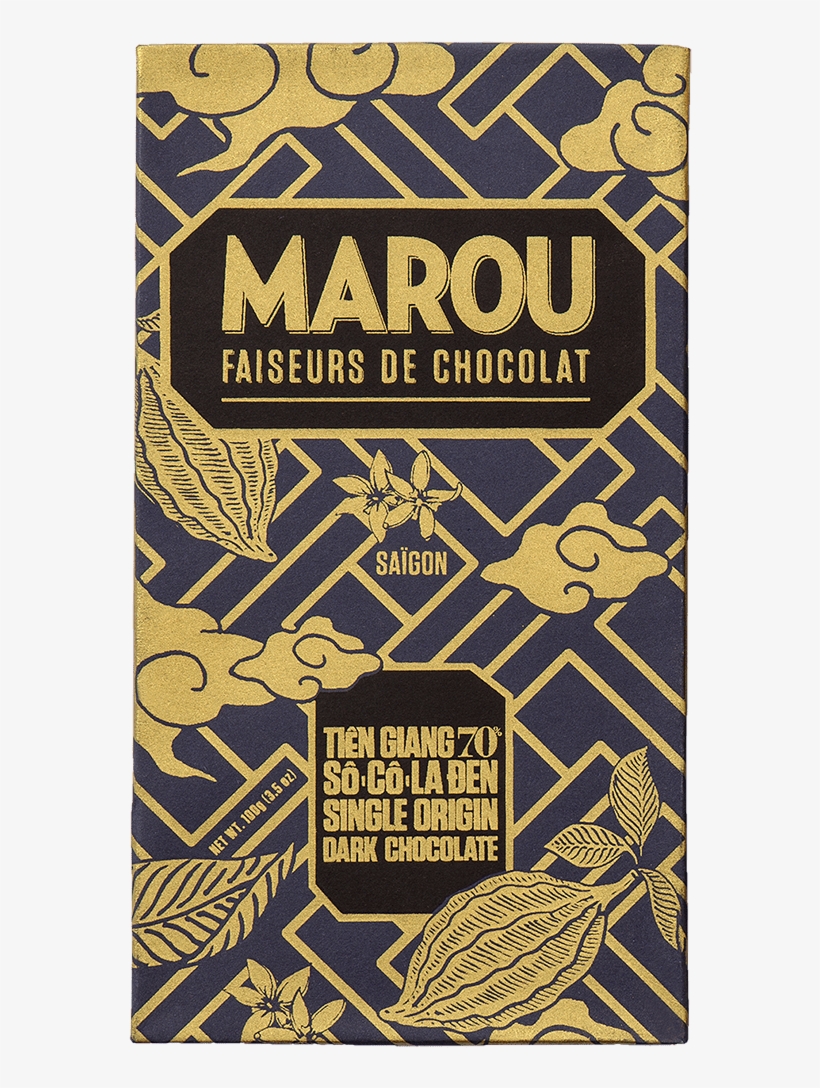 Tien Giang 70% - Marou Chocolate, transparent png #9800252