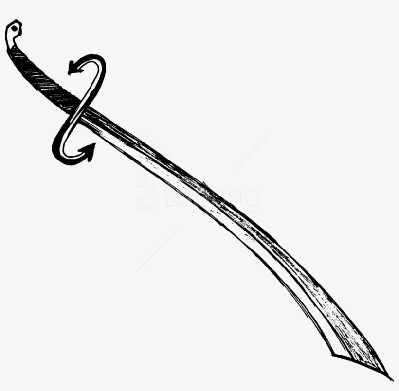 Free Png Sword Drawing Png Images Transparent - Sword Drawing Transparent, transparent png #9801772