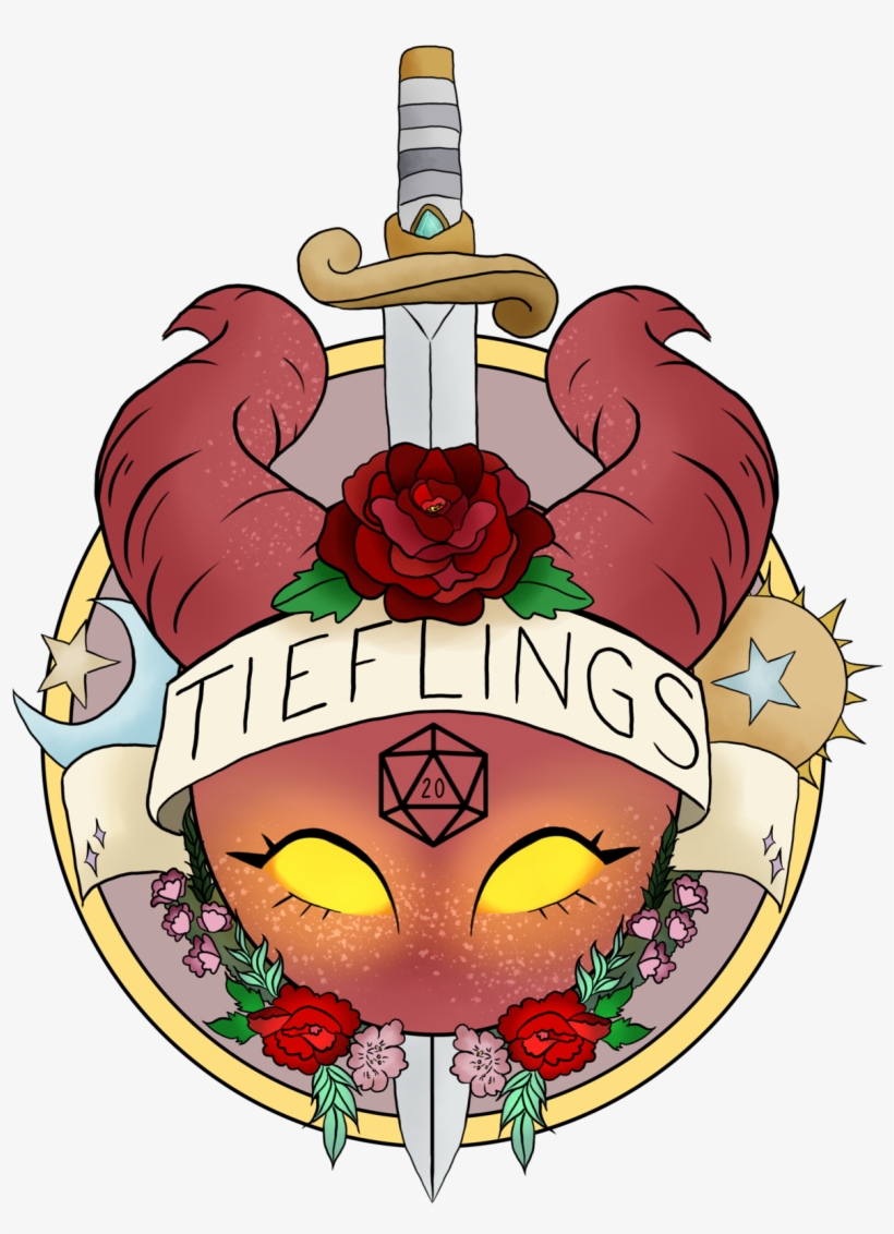 “tieflings - Tiefling Token 4e Rapier, transparent png #9802000