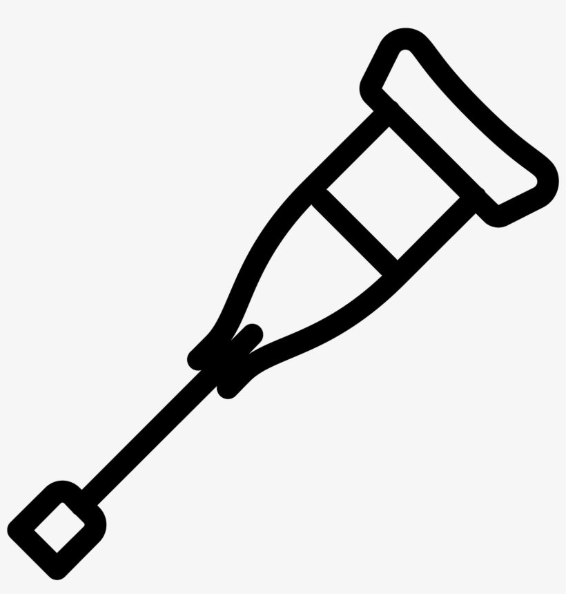 Transparent Background Clip Art Crutches, transparent png #9802057