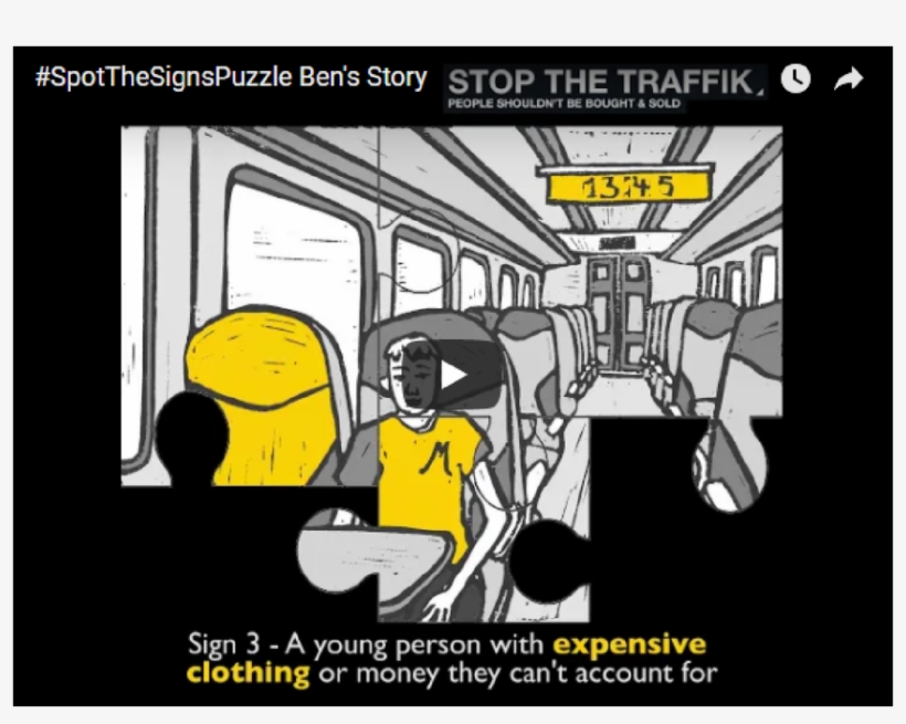 Stop The Traffik - Illustration, transparent png #9802144