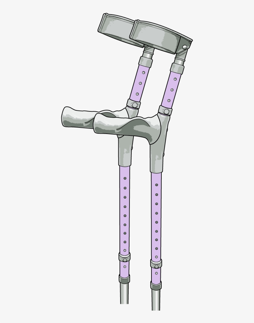 Custom Ergonomic Crutch - Tap, transparent png #9802423