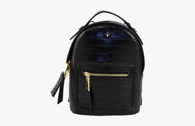 The Zoe Mini Backpack Features A Zip Around Closure - Handbag, transparent png #9803587